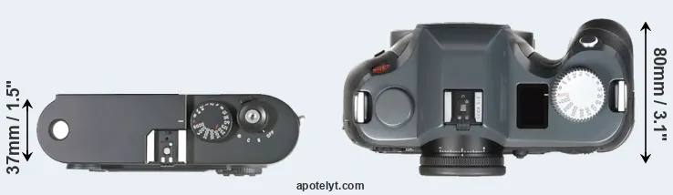 Compare M8 versus S-E Typ 006 top