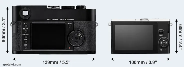 Comparison M8 or J4 rear
