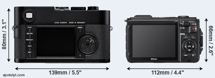 Comparison M8 or W300 rear