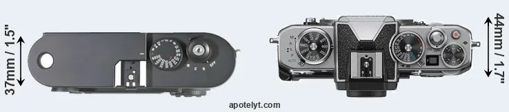 Compare M8 versus Z fc top