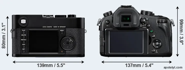 Comparison M8 or FZ1000 rear