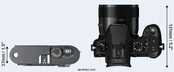 Compare M8 versus FZ1000 top