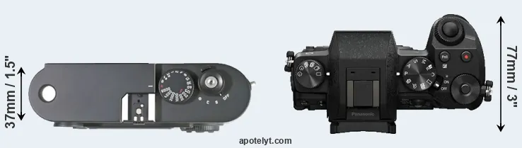 Compare M8 versus G7 top