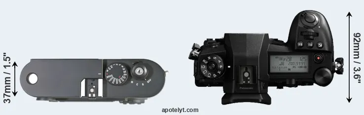 Compare M8 versus G9 top