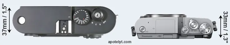 Compare M8 versus GX800 top