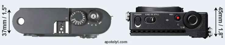 Compare M8 versus fp top