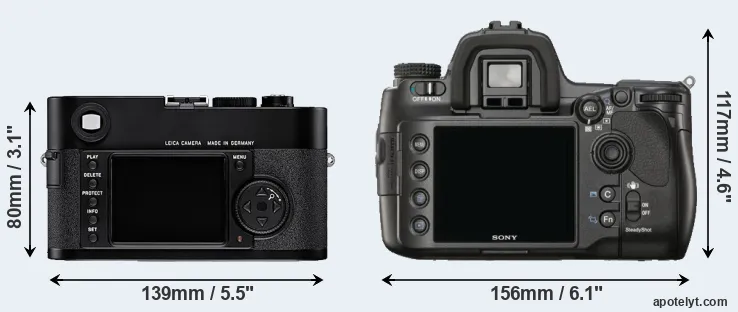 Comparison M8 or A900 rear
