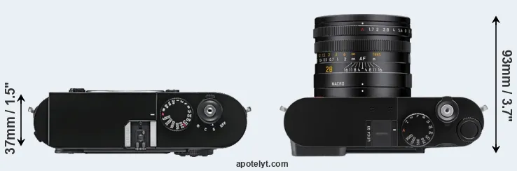 Compare M9 versus Q3 top