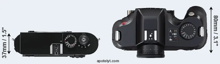 Compare M9 versus S2 top