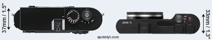 Compare M9 versus TL top