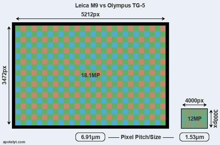 M9 versus TG-5 MP