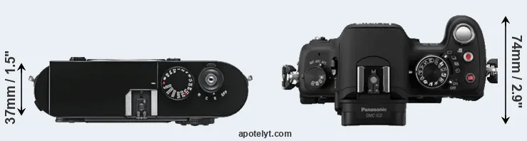 Compare M9 versus G2 top
