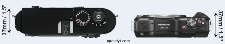 Compare M9 versus GF5 top