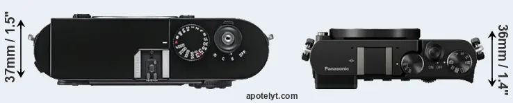 Compare M9 versus GM5 top