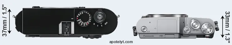 Compare M9 versus GX850 top