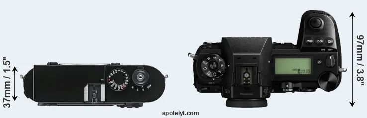 Compare M9 versus S1 top