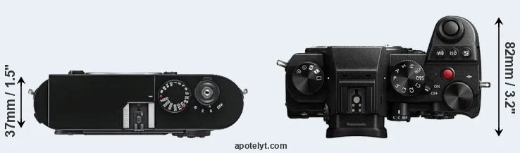 Compare M9 versus S5 top
