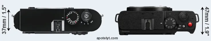 Compare M9 versus S9 top