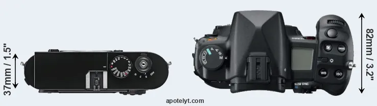 Compare M9 versus A850 top
