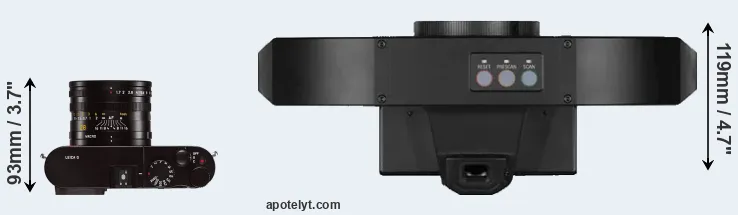 Compare Q Typ 116 versus S1 top