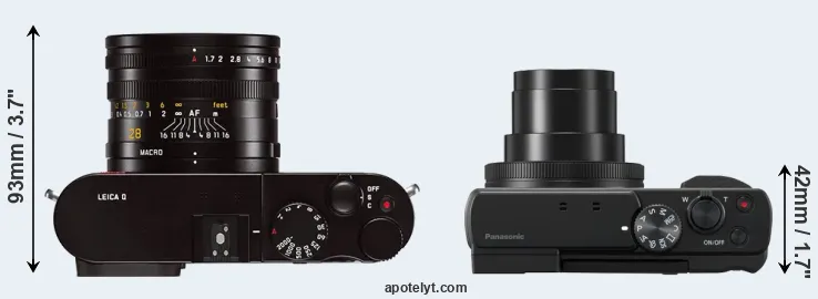 Compare Q Typ 116 versus ZS80 top