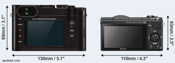 Comparison Q Typ 116 or A5100 rear