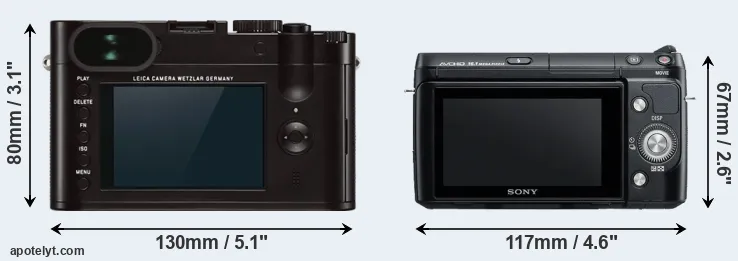 Comparison Q Typ 116 or NEX-F3 rear