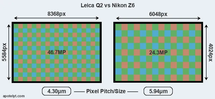 Q2 versus Z6 MP