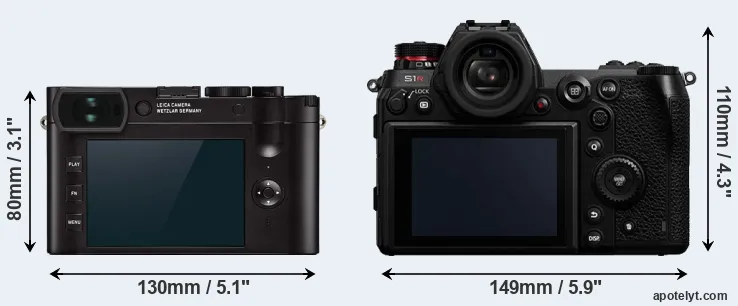 Comparison Q2 or S1R rear