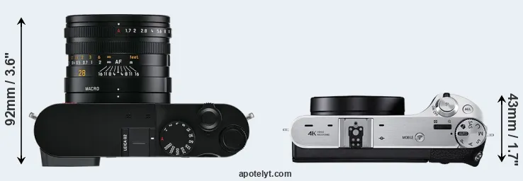 Compare Q2 versus NX500 top