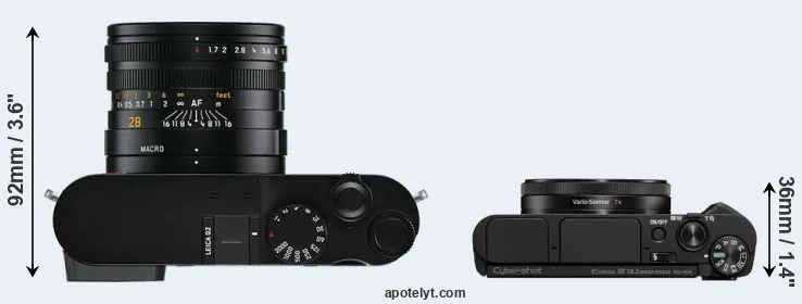 Compare Q2 versus HX99 top