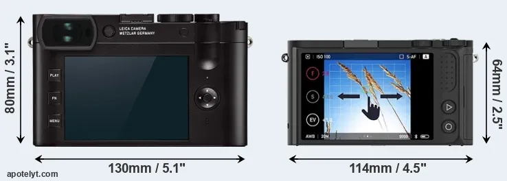 Comparison Q2 or M1 rear