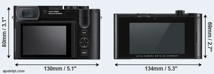 Comparison Q3 or TL2 rear