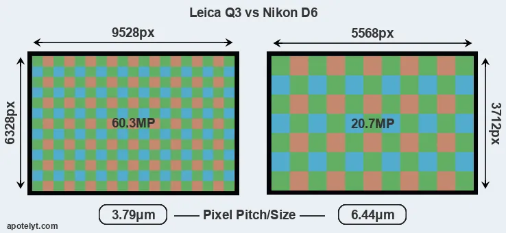 Q3 versus D6 MP