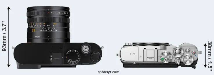 Compare Q3 versus E-P7 top