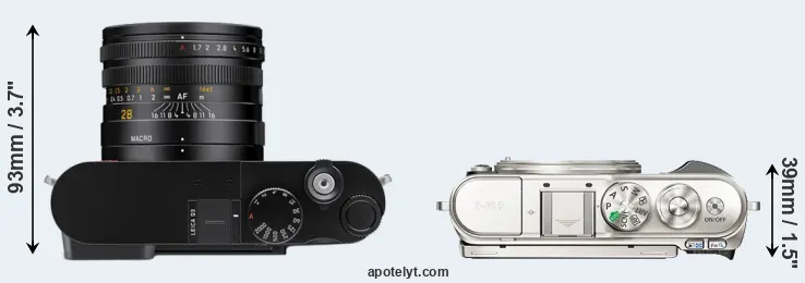 Compare Q3 versus E-PL9 top