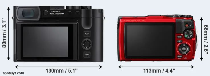 Comparison Q3 or TG-6 rear