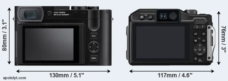 Comparison Q3 or FT7 rear