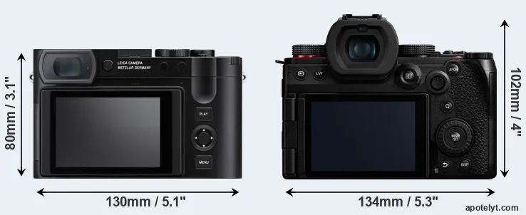 Comparison Q3 or G9 II rear