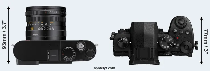 Compare Q3 versus G90 top