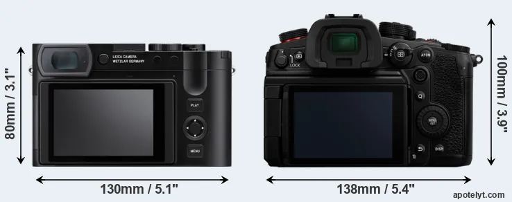 Comparison Q3 or GH7 rear