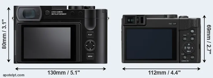 Comparison Q3 or ZS80 rear