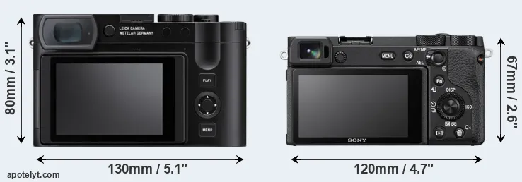 Comparison Q3 or A6600 rear