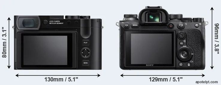 Comparison Q3 or A9 II rear