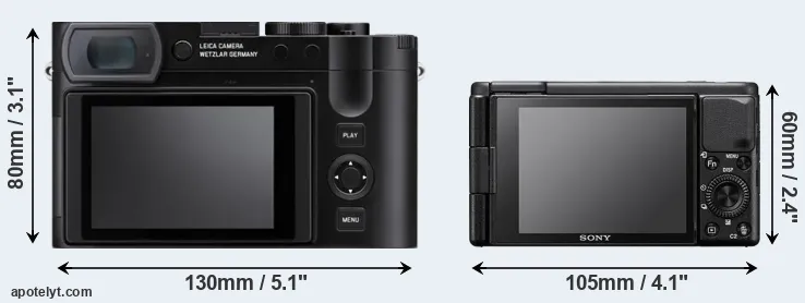 Comparison Q3 or ZV-1 rear