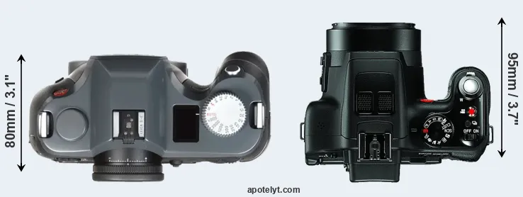 Compare S-E Typ 006 versus V-LUX 3 top