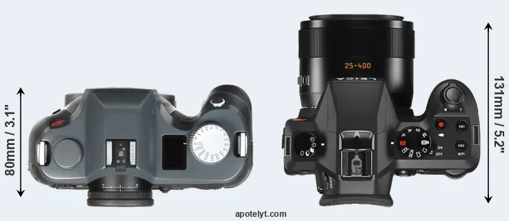 Compare S-E Typ 006 versus V-LUX Typ 114 top