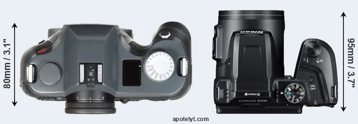 Compare S-E Typ 006 versus B500 top