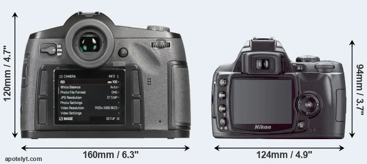 Comparison S-E Typ 006 or D40X rear