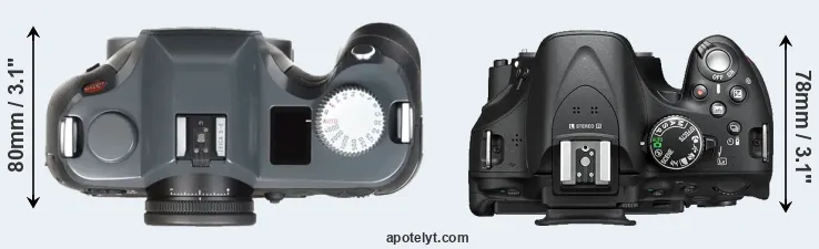 Compare S-E Typ 006 versus D5200 top